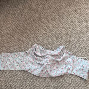 hello molly strapless top